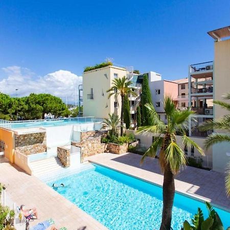 Appartement Port Prestige - Terrasse - Piscine - Parking Antibes Eksteriør bilde