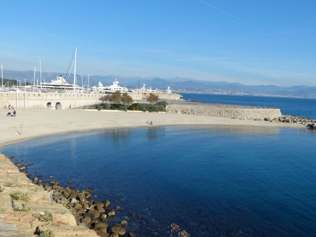 Appartement Port Prestige - Terrasse - Piscine - Parking Antibes Eksteriør bilde